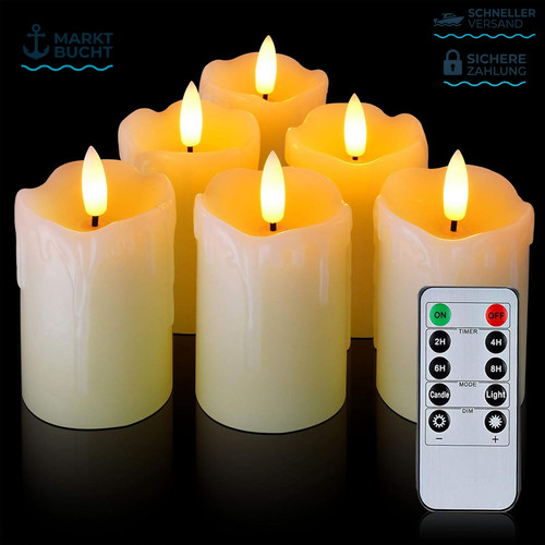 Led kerzen flammenlos - led,