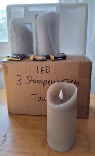 Flammenlose echtwachs - 3,