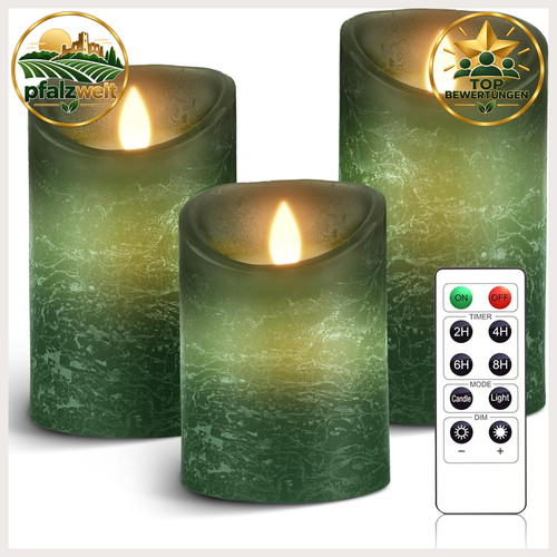 Led kerzen set - led,