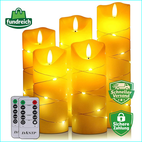 Led flammenlose kerze - led,
