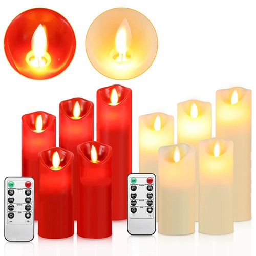 5er led kerzen garten - kerzen,