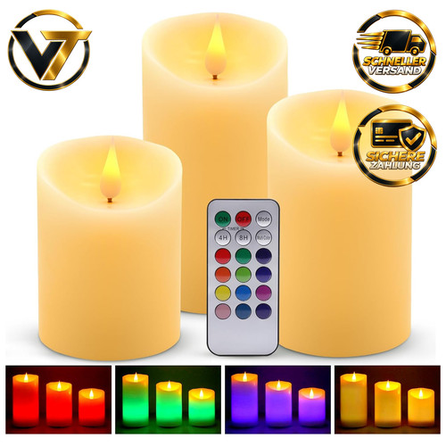 Led rgb kerzen - rgb,