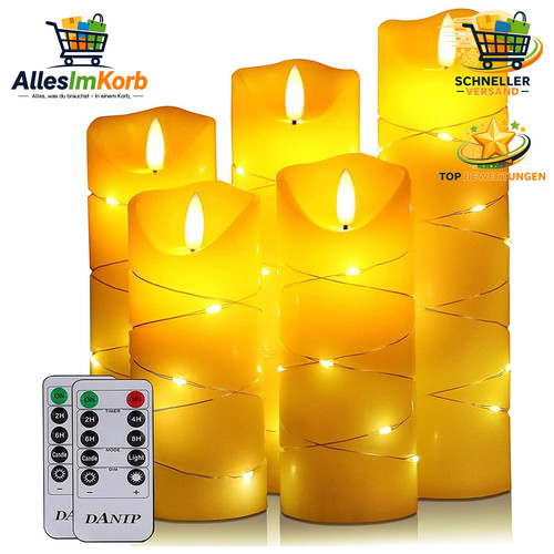 Led flammenlose kerze - flammenlose,