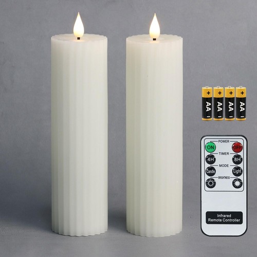 Led flammenlose echtwachs - flammenlose,