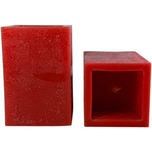 Led kerzen rot 2er set - rot,