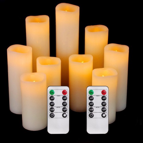 Led kerzen wohnzimmer - kerzen,