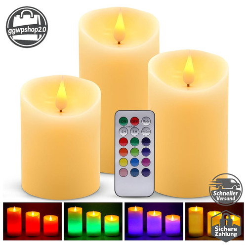Led rgb kerzen flammenlos - kerzen,