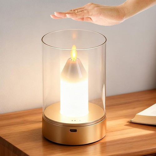 Led kerzen glas - glas, flackernde