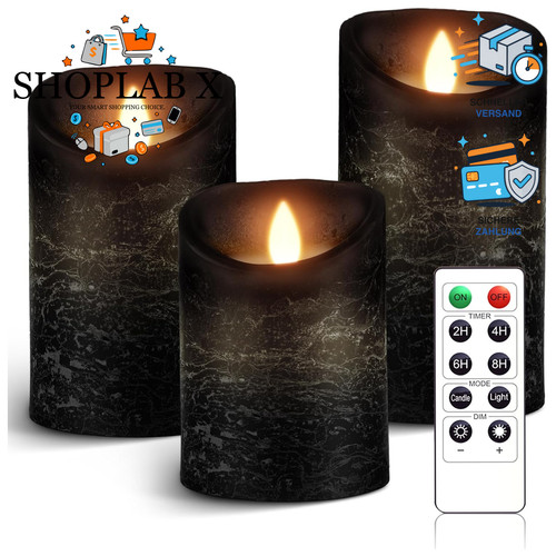 Led kerzen set - led,