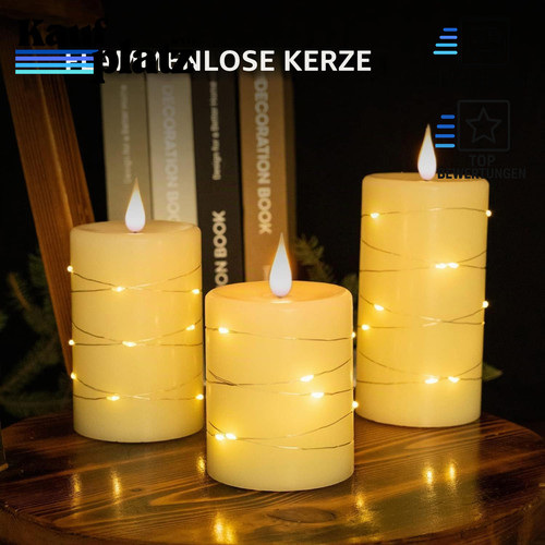 Led kerzen set stück - led-kerzen,