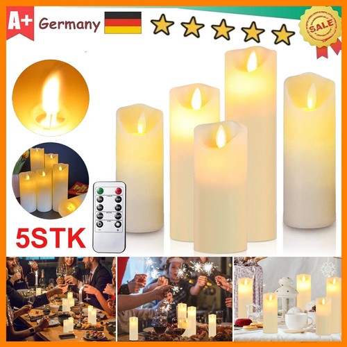 Stück set led kerzen - set,